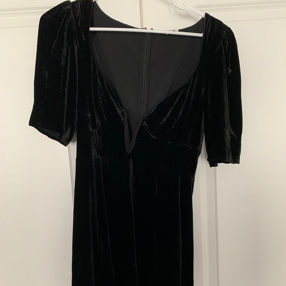 For Love and Lemons Viva Velvet Mini Dress